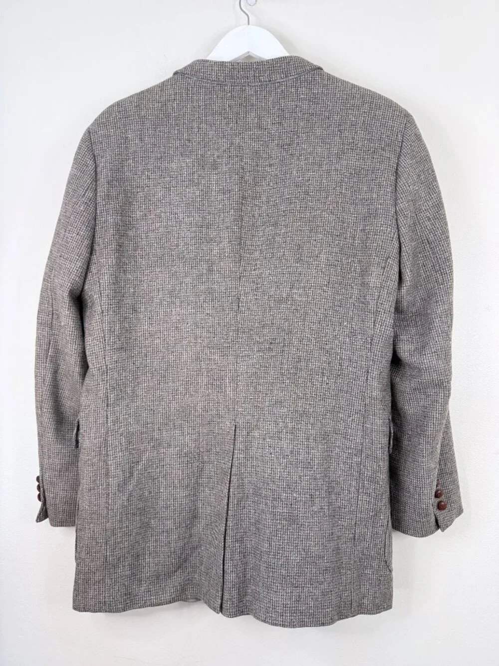 Microtweed Ivy League Sherlock Holmes Wool Blazer Sportcoat VTG 44